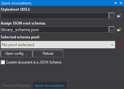 Assign JSON type definitions