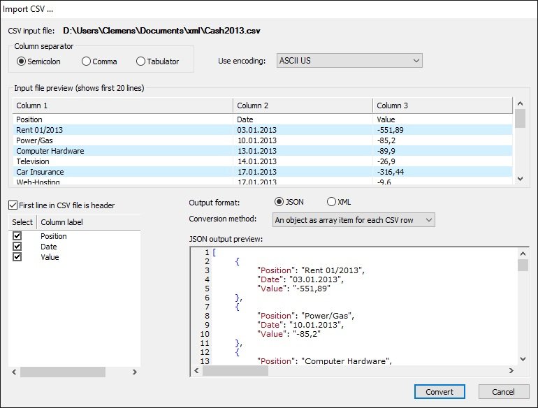 Quick JSON Editor for Windows - TickPlant